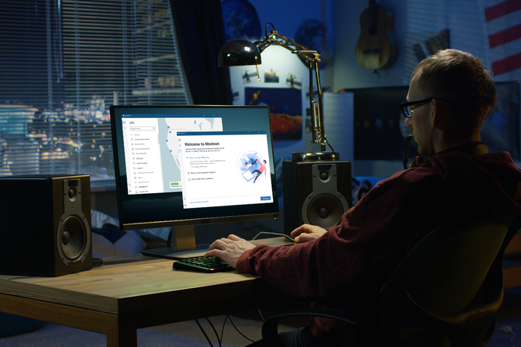 NordVPN meshnet on Windows