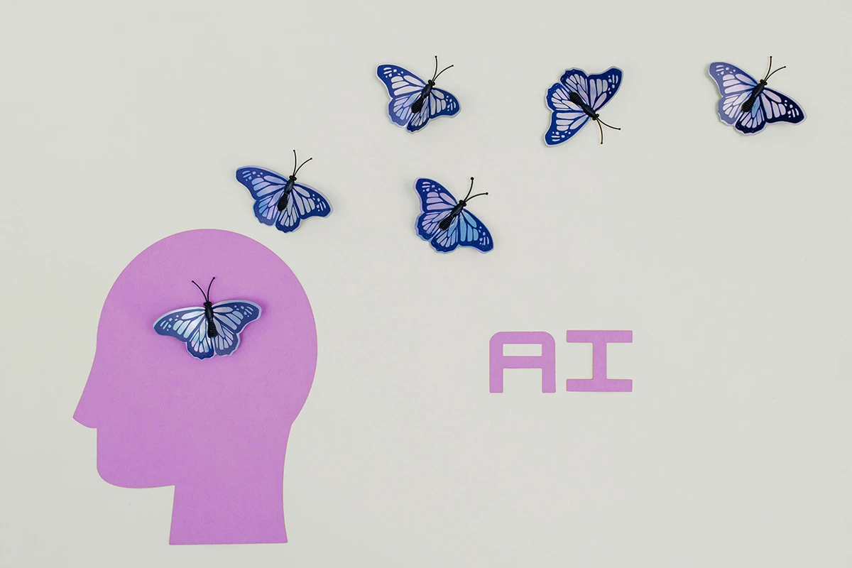 AI with butterflies