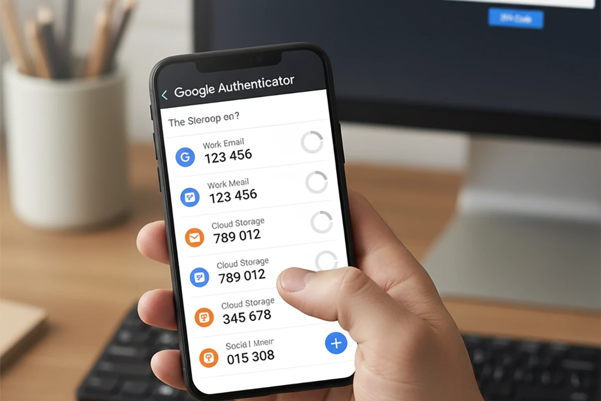 Google Authenticator to setup 2FA